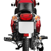 Royal Enfield Motorrad Bullet Electra in Farbe Red