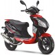 Tauris Roller Fuego II 50 / 2T Sport in Farbe Rot