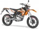 Rieju Motorrad MRT SM 125 in Farbe Orange