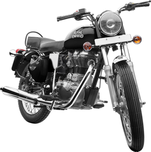 Royal Enfield Motorrad Bullet Electra in Farbe Black