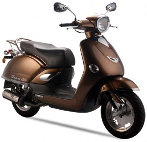 Tauris Roller Capri 125 / 4T in Farbe Met Brown