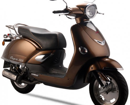 Tauris Roller Capri 125 / 4T in Farbe Met Brown