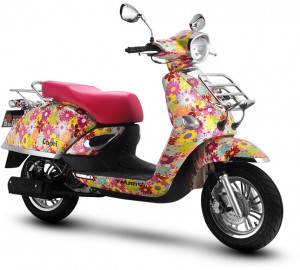 Tauris Roller Capri 50 / 2T Art Collection in Farbe Flower