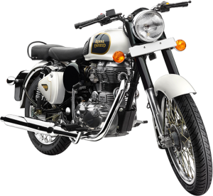 Royal Enfield Motorrad Classic 350 in Farbe Ash