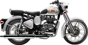 Royal Enfield Motorrad Classic 350 in Farbe Classic Silver