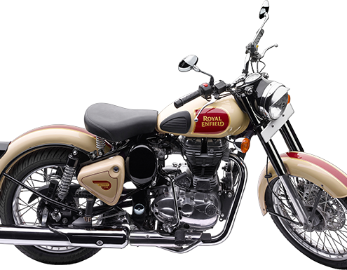 Royal Enfield Motorrad Classic 500 in Farbe Classic Tan