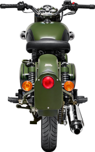Royal Enfield Motorrad Classic Battle Green in Farbe Classic Battle Green