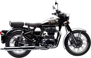 Royal Enfield Motorrad Classic Chrome in Farbe Classic Black