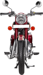 Royal Enfield Motorrad Classic Chrome in Farbe Royal Maroon