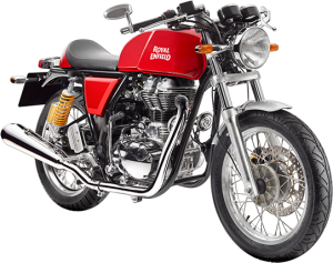 Royal Enfield Motorrad Continental GT in Farbe GT Red