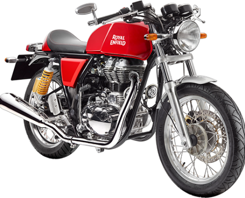 Royal Enfield Motorrad Continental GT in Farbe GT Red