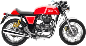 Royal Enfield Motorrad Continental GT in Farbe GT Red