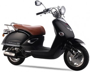Tauris Roller Cubana 125 / 4T in Farbe Schwarz