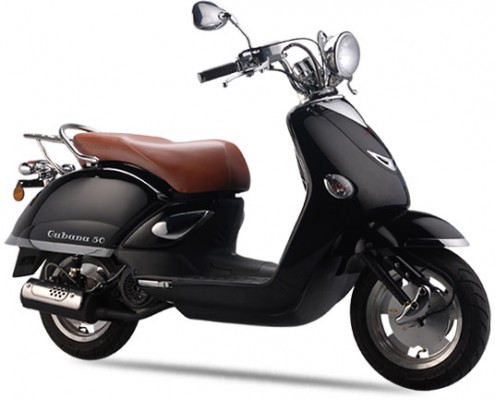 Tauris Roller Cubana 50 / 2T in Farbe Schwarz