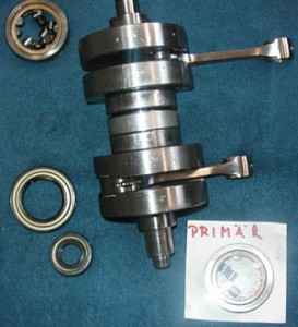 Fertige Kurbelwelle