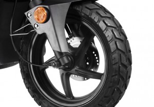 Tauris Roller Fiera 50 / 2T Art Collection Detailansicht Reifen vorne