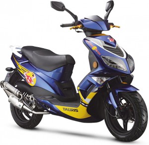 Tauris Roller Firefly 50 / 2T Racing in Farbe Blau