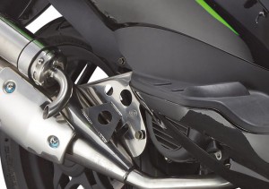 Tauris Roller Firefly 50 / 2T Racing Detailansicht Auspuff