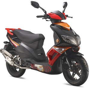 Tauris Roller Firefly 50 / 2T in Farbe Rot