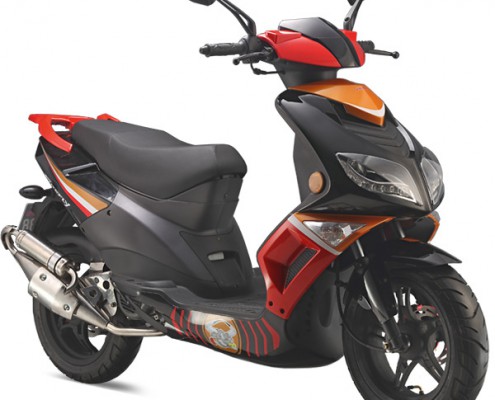 Tauris Roller Firefly 50 / 2T in Farbe Rot