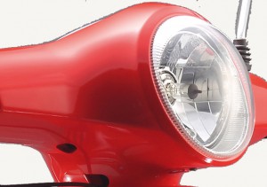 Tauris Roller Freccia 50 / 4T Detailansicht Licht vorne