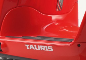 Tauris Roller Freccia 50 / 4T Detailansicht Fußfläche
