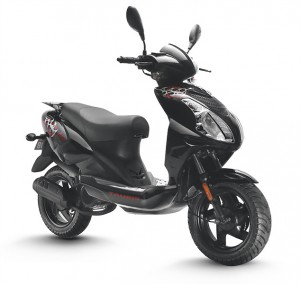 Tauris Roller Fuego 50 / 2T in Farbe Schwarz