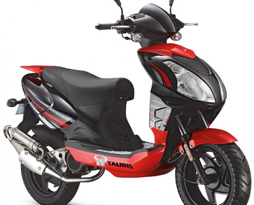 Tauris Roller Fuego II 50 / 2T Sport in Farbe Rot