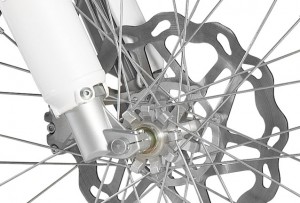 Rieju Motorrad Marathon Cross 125 Detailansicht Speichen