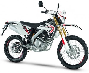 Rieju Motorrad Marathon Cross 125 in Farbe Weiß