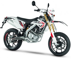 Rieju Motorrad Marathon Supermoto 125 in Farbe Weiß