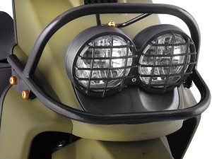 Tauris Roller Movida 125 / 4T Detailansicht Lichter vorne