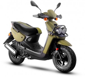 Tauris Roller Movida 125 / 4T in Farbe Grün