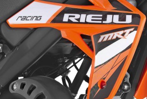 Rieju Motorrad MRT Cross 125 Detailansicht Logo