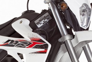 Rieju Motorrad MRT Europa III 50 Detailansicht vorne