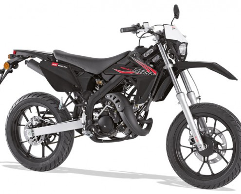 Rieju Motorrad MRT Europa III Supermoto 50 in Farbe Schwarz