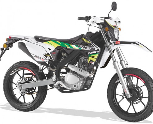 Rieju Motorrad MRT Freejump Supermoto 125 in Farbe Grün