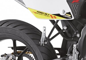 Rieju Motorrad MRT Freejump Supermoto 50 Detailansicht hinten