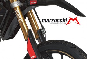 Rieju Motorrad MRT Pro Supermoto 50 Detailansicht vorne