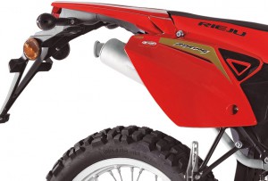 Rieju Motorrad MRT Racing 50 Detailansicht hinten