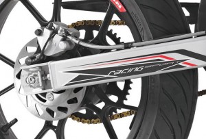 Rieju Motorrad MRT SM 125 Detailansicht Reifen