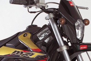 Rieju Motorrad MRT SM Racing 50 Detailansicht vorne
