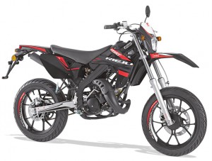 Rieju Motorrad MRT SM Racing 50 in Farbe Schwarz
