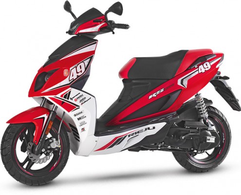 Rieju Roller RS Sport 50 AC in Farbe Rot