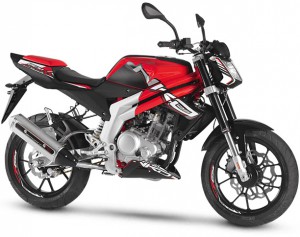 Rieju Motorrad RS3 NKD 125 in Farbe Rot