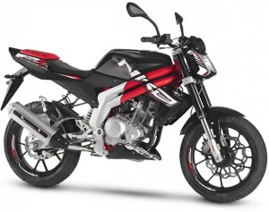 Rieju Motorrad RS3 NKD 125 in Farbe Schwarz