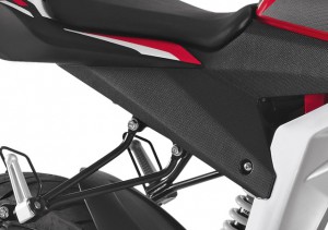 Rieju Motorrad RS3 NKD 50 Detailansicht hinten