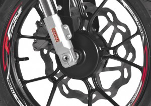 Rieju Motorrad RS3 NKD 50 Detailansicht Reifen