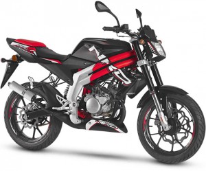 Rieju Motorrad RS3 NKD 50 in Farbe Schwarz