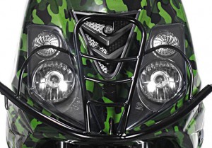 Tauris Roller Samba 50 / 2T Art Collection Detailansicht Lichter vorne